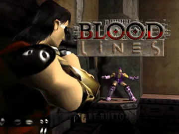 Blood Lines (EU) screen shot title